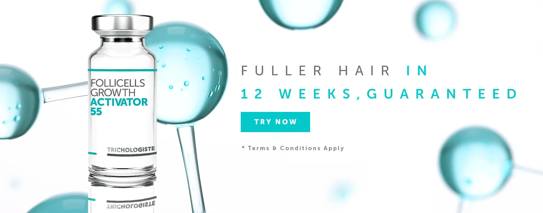 Fuller Hair in 12 weeks, Guaranteed