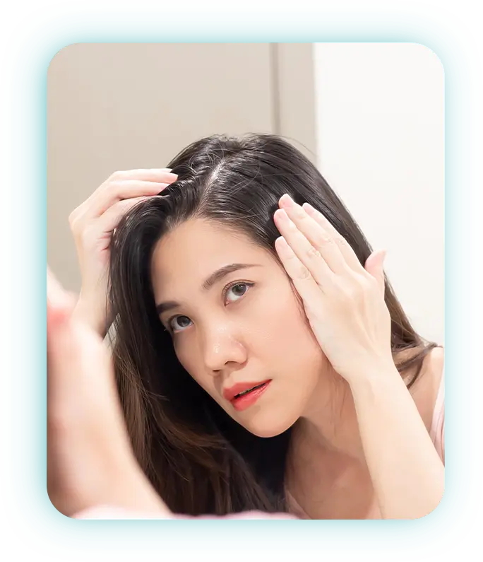 Individuals with early onset of grey hair